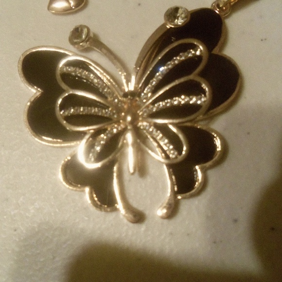 Jewelry - Black Butterfly necklace